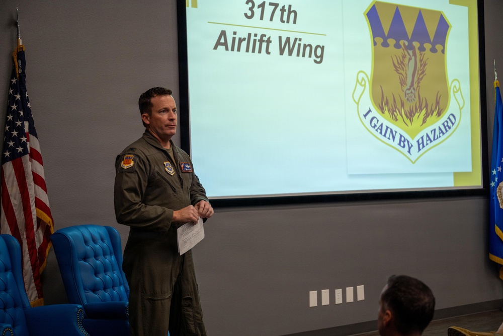 Dyess AFB hosts town hall for honorary commanders