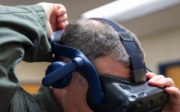 Col. Hutton tours 507th MXG during immersion tour