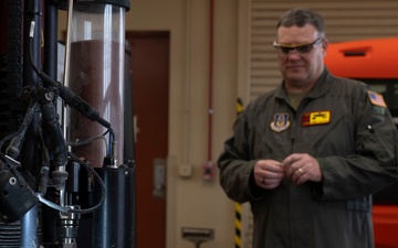 Col. Hutton tours 507th MXG during immersion tour