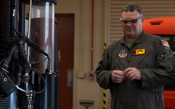 Col. Hutton tours 507th MXG during immersion tour