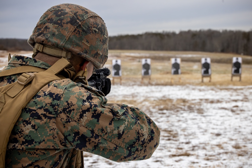 CBIRF S-4 Conducts Weapons Training