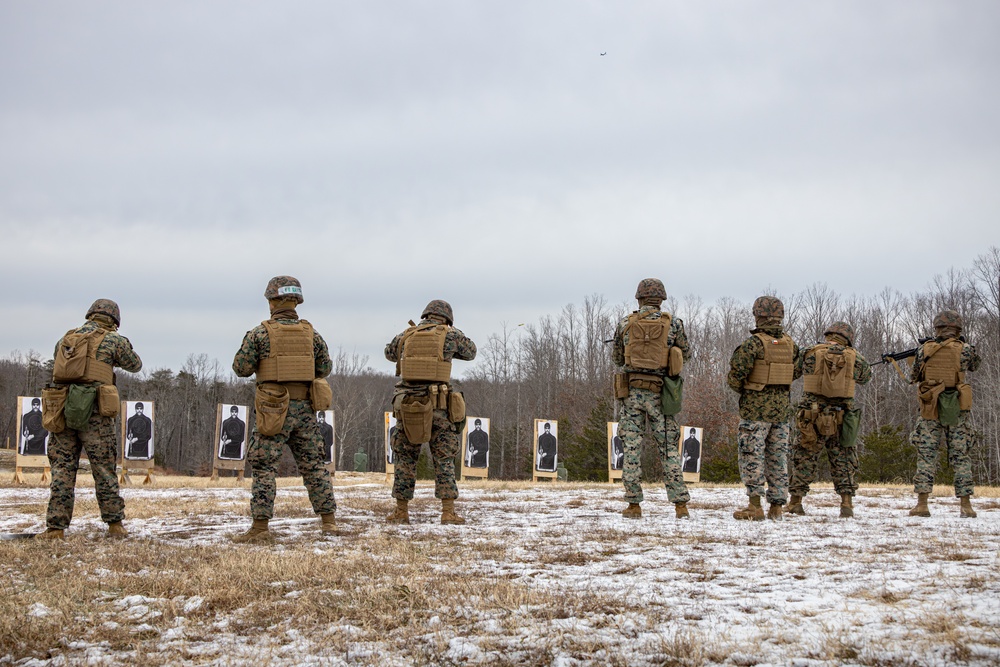 CBIRF S-4 Conducts Weapons Training