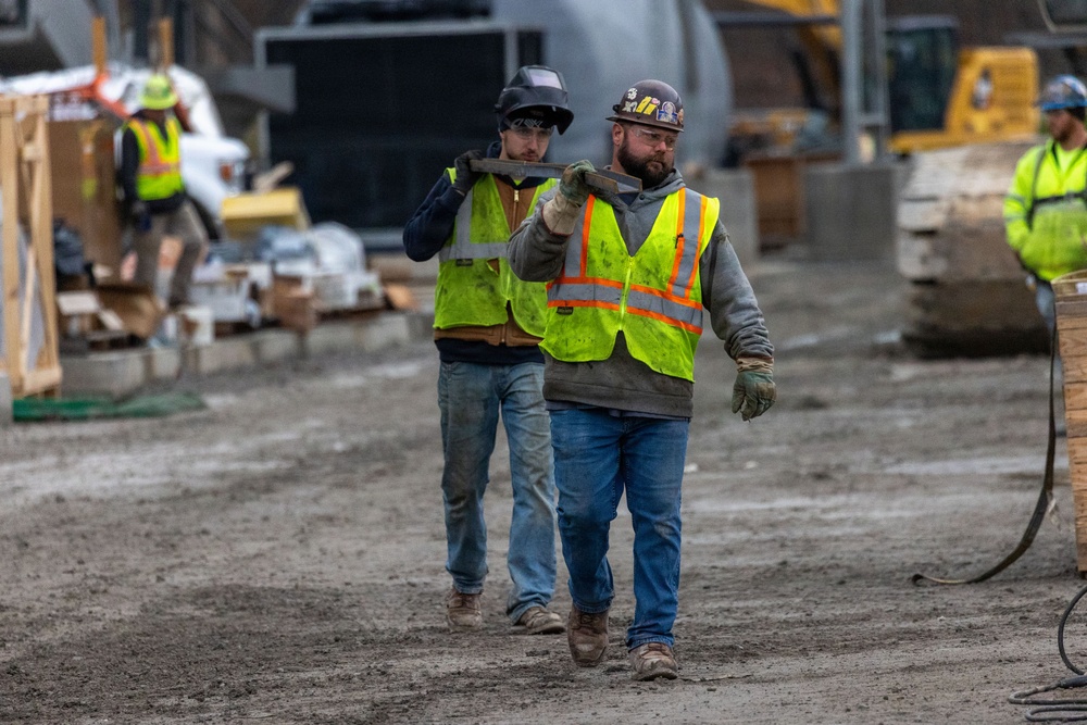 Montgomery Lock and Dam Project Continues Making Significant Progress
