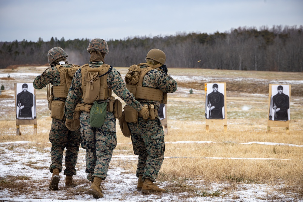 CBIRF S-4 Conducts Weapons Training