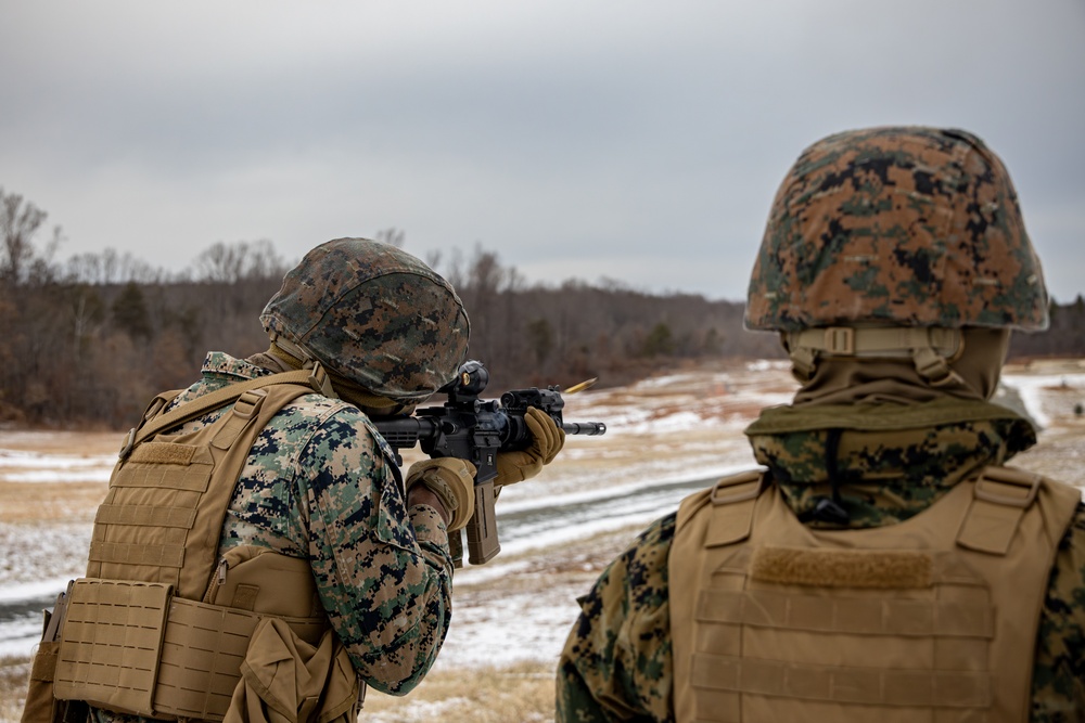 CBIRF S-4 Conducts Weapons Training