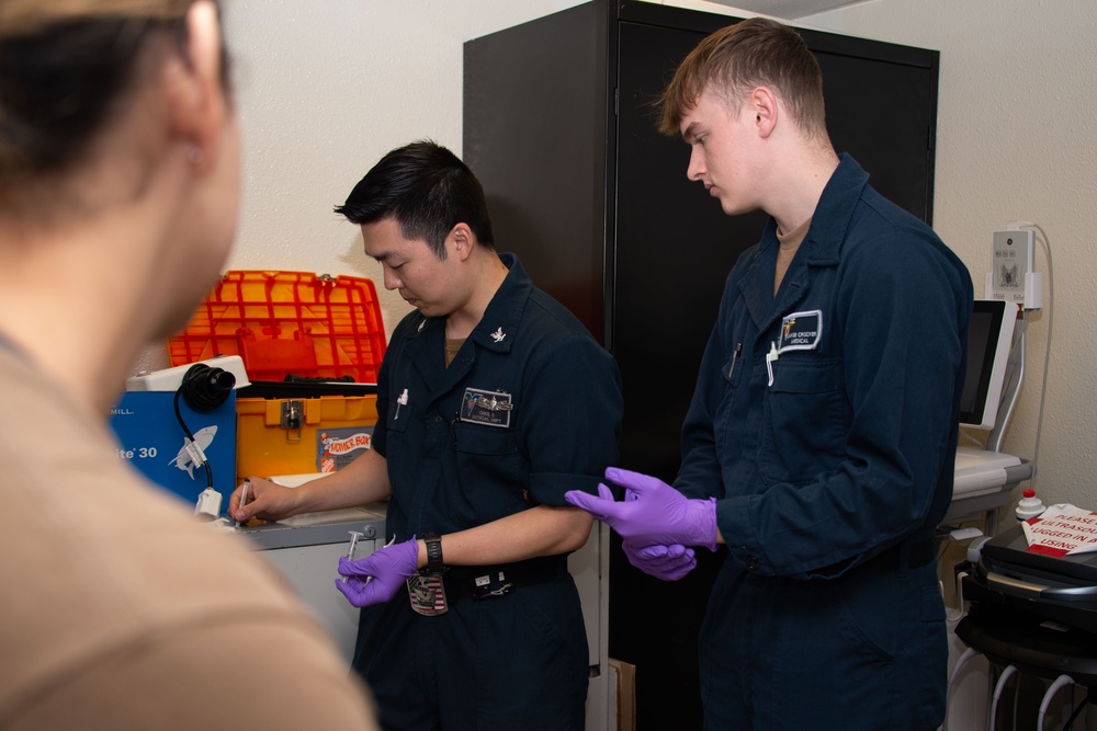 USS Carl Vinson (CVN 70) Medical Operations