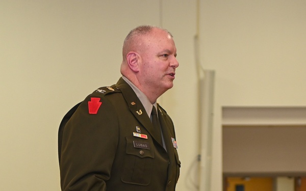 Col. Lubas promotion