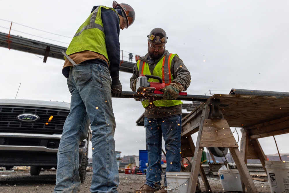 Montgomery Lock and Dam Project Continues Making Significant Progress
