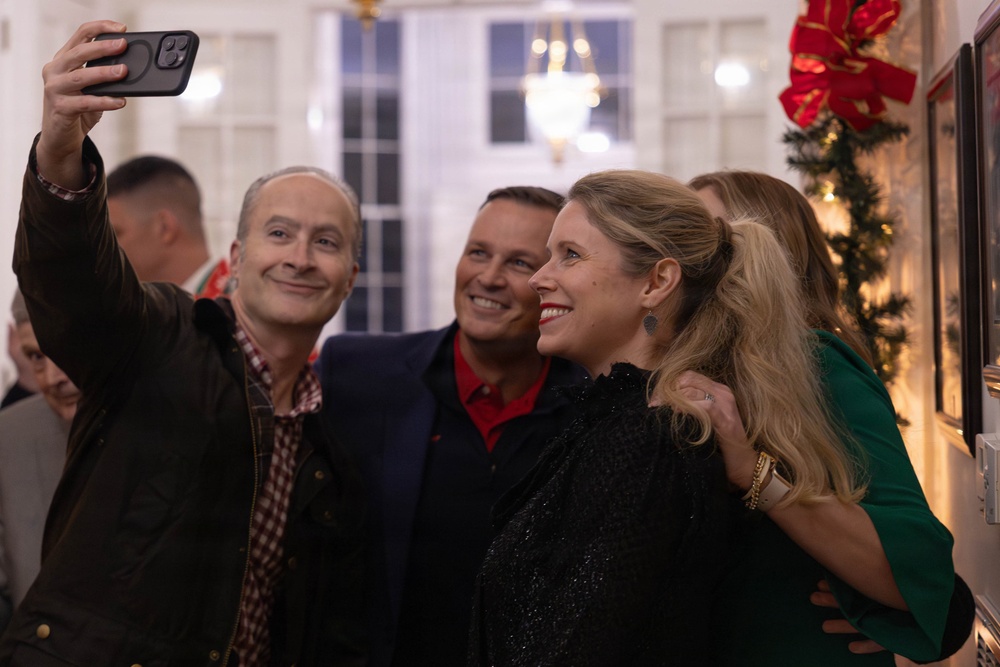 Marine Forces Reserve and Marine Forces South Commander hosts annual Christmas Party