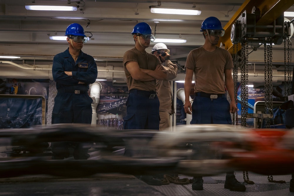 USS Gerald R. Ford (CVN 78) Arrives in St. Thomas, USVI