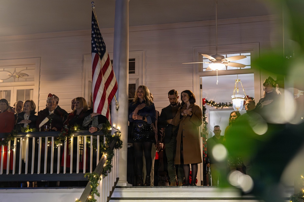 Marine Forces Reserve and Marine Forces South Commander hosts annual Christmas Party