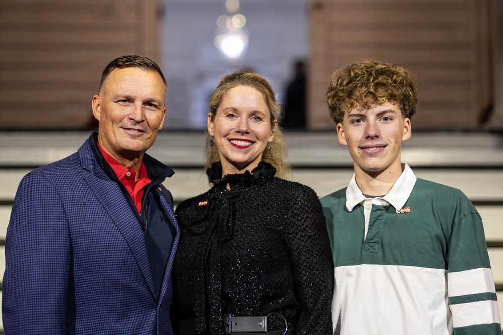 Marine Forces Reserve and Marine Forces South Commander hosts annual Christmas Party