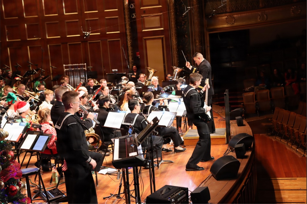 Navy Band Northeast performs annual Holiday concert at New England Conservatory