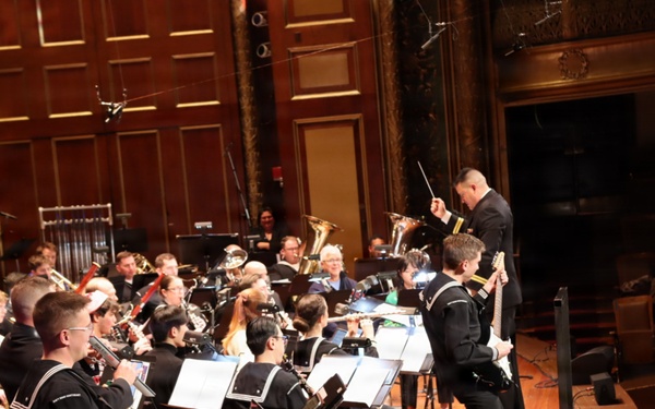 Navy Band Northeast performs annual Holiday concert at New England Conservatory
