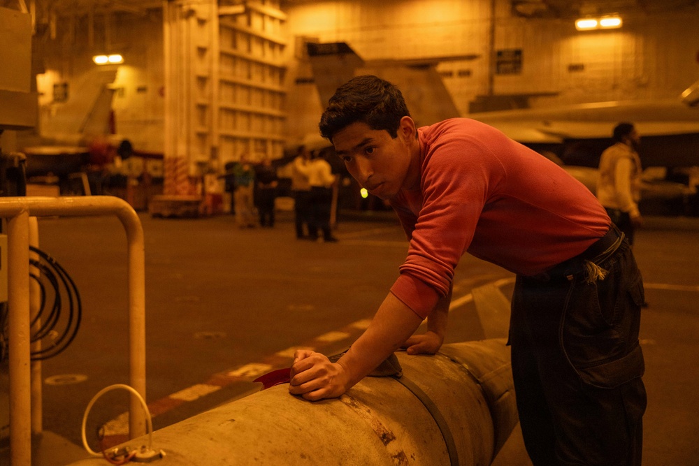 USS Gerald R. Ford (CVN 78) Ordnance Handling