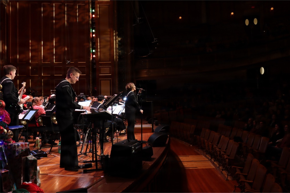 Navy Band Northeast performs annual Holiday concert at New England Conservatory