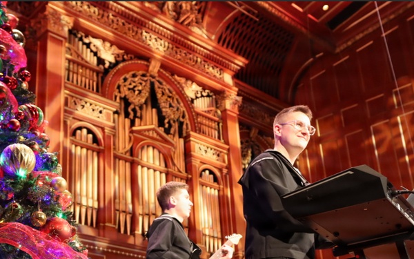 Navy Band Northeast performs annual Holiday concert at New England Conservatory