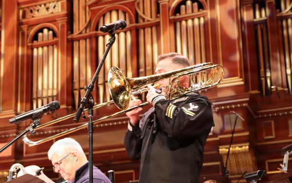 Navy Band Northeast performs annual Holiday concert at New England Conservatory