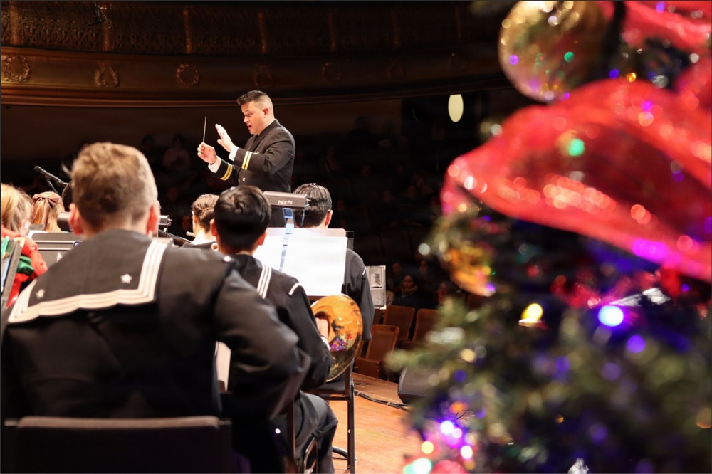 Navy Band Northeast performs annual Holiday concert at New England Conservatory