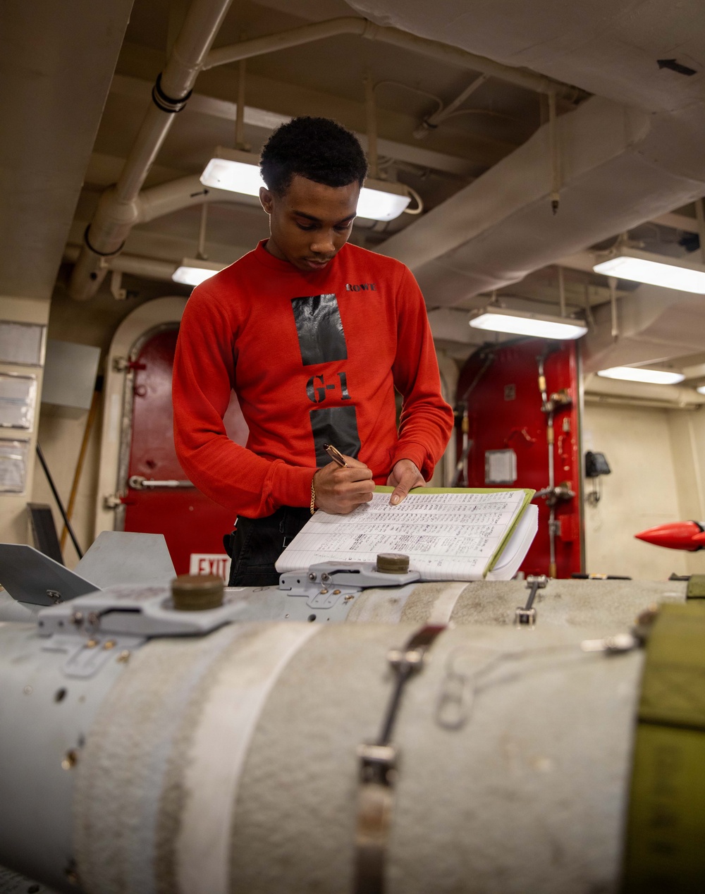 USS Gerald R. Ford (CVN 78) Ordnance Handling
