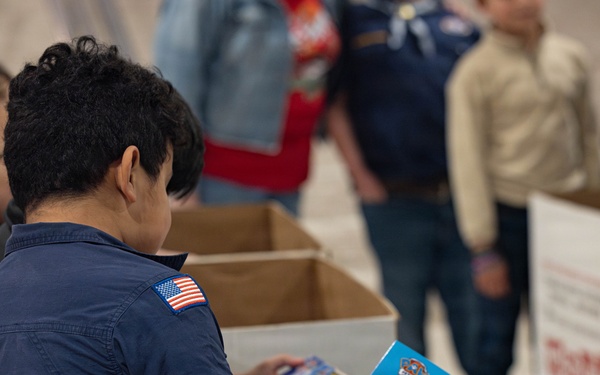 Marine Forces Reserve Band performs a Christmas Concert in Morgan City to support Toys for Tots
