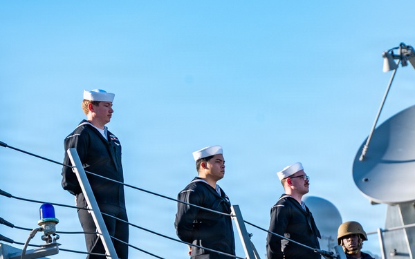 USS Lenah Sutcliffe Higbee returns to San Diego