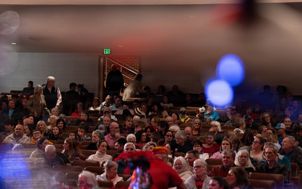 Marine Forces Reserve Band performs a Christmas Concert in Morgan City to support Toys for Tots