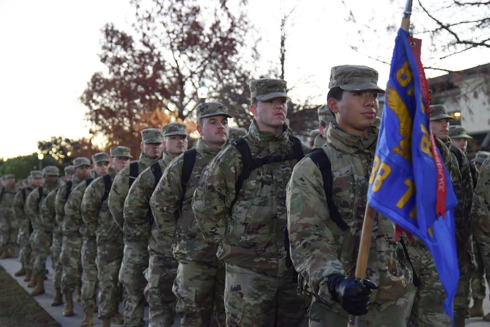 Airmen take formation
