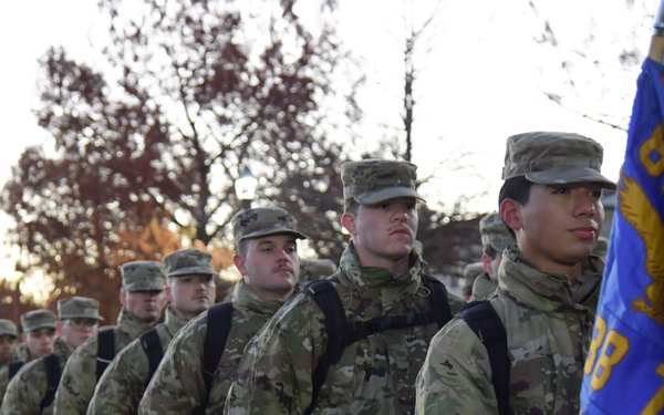 Airmen take formation