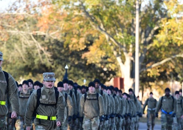 Airmen take formation