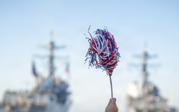 USS Lenah Sutcliffe Higbee returns to San Diego