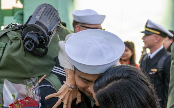 USS Lenah Sutcliffe Higbee returns to San Diego