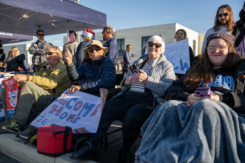 USS Lenah Sutcliffe Higbee returns to San Diego