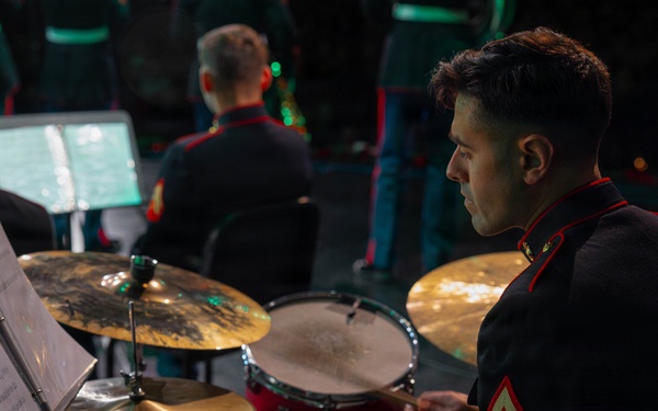 Marine Forces Reserve Band performs a Christmas Concert in Morgan City to support Toys for Tots