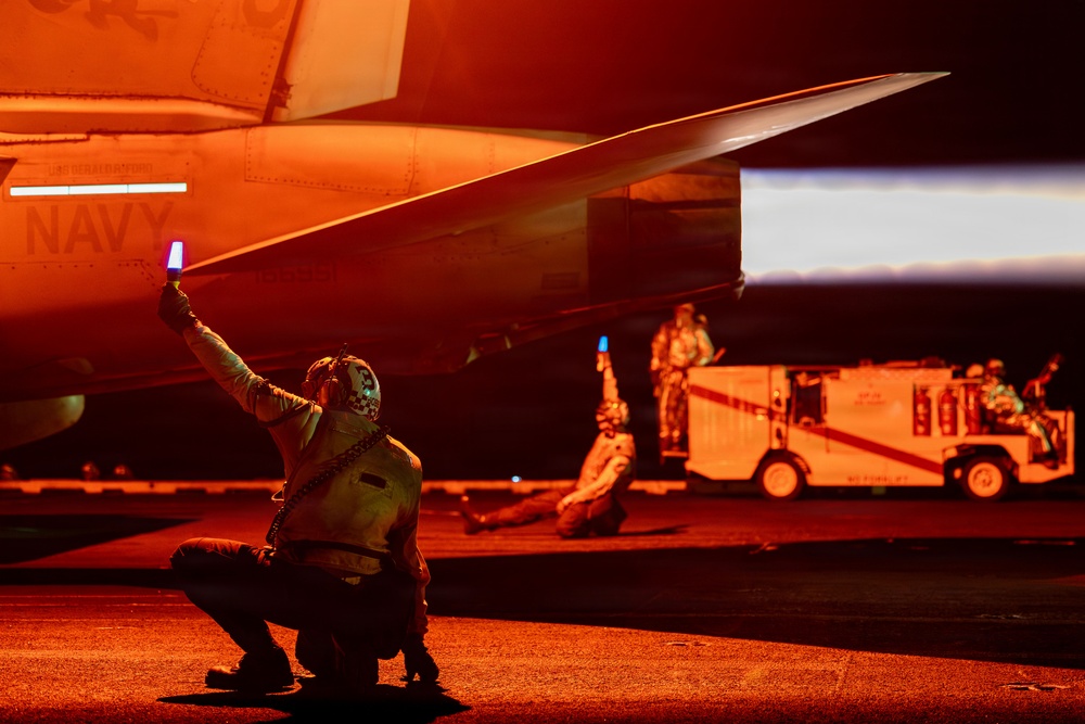 USS Gerald R. Ford (CVN 78) Flight Deck Operations