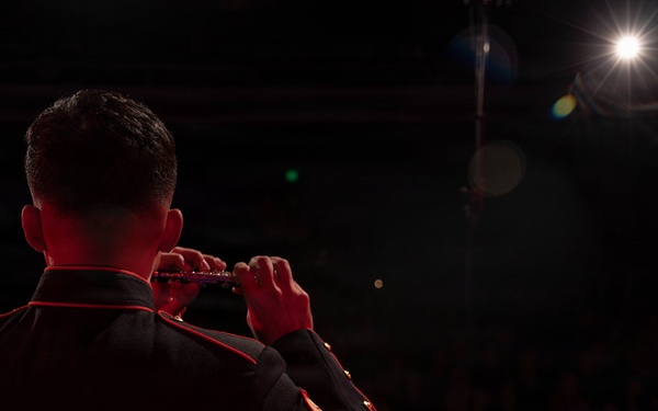 Marine Forces Reserve Band performs a Christmas Concert in Morgan City to support Toys for Tots