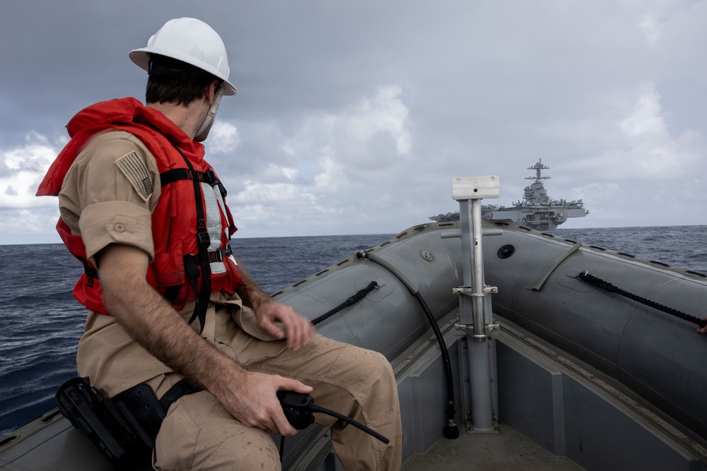 USS Gerald R. Ford (CVN 78) Small Boat Operations