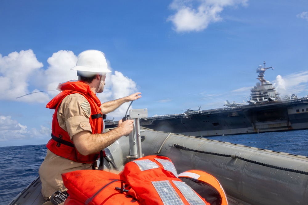 USS Gerald R. Ford (CVN 78) Small Boat Operations