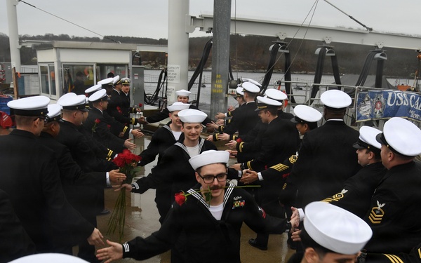 California returns home from deployment