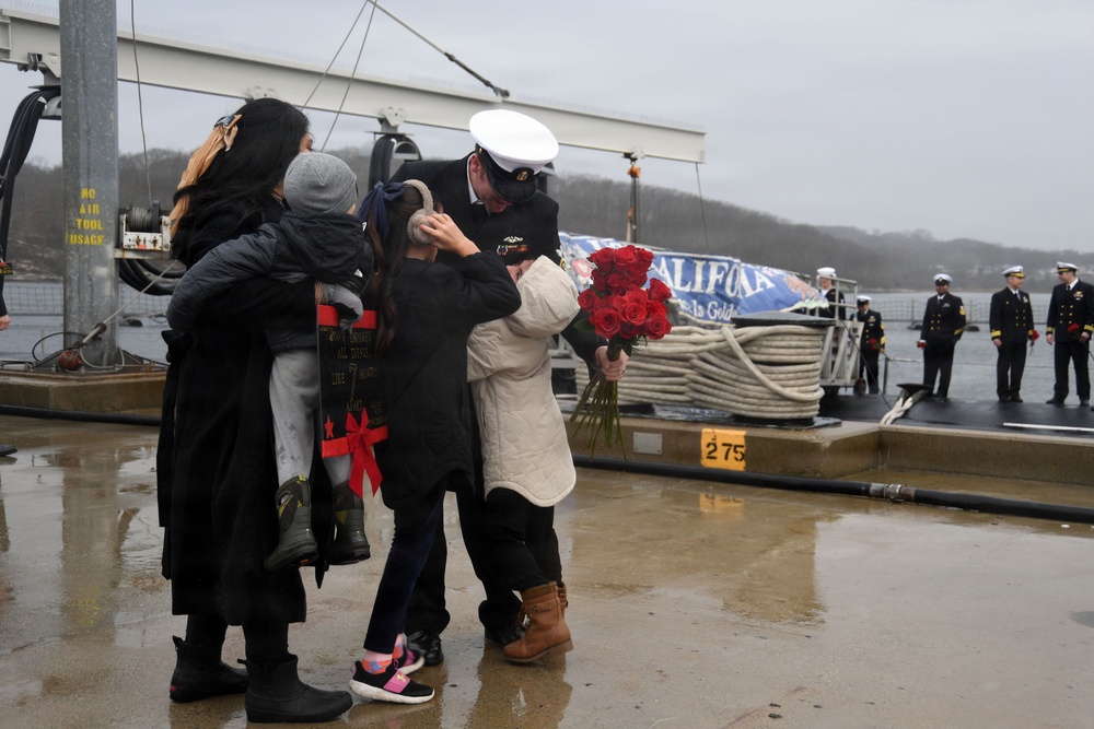 California returns home from deployment