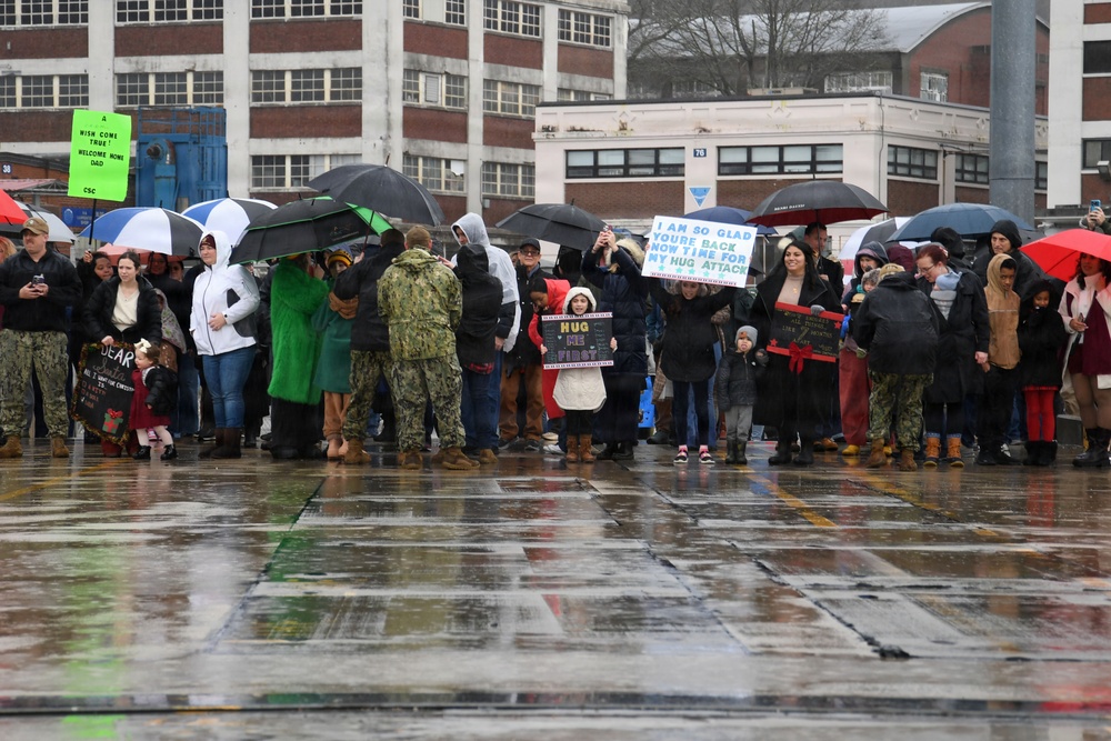 California returns home from deployment