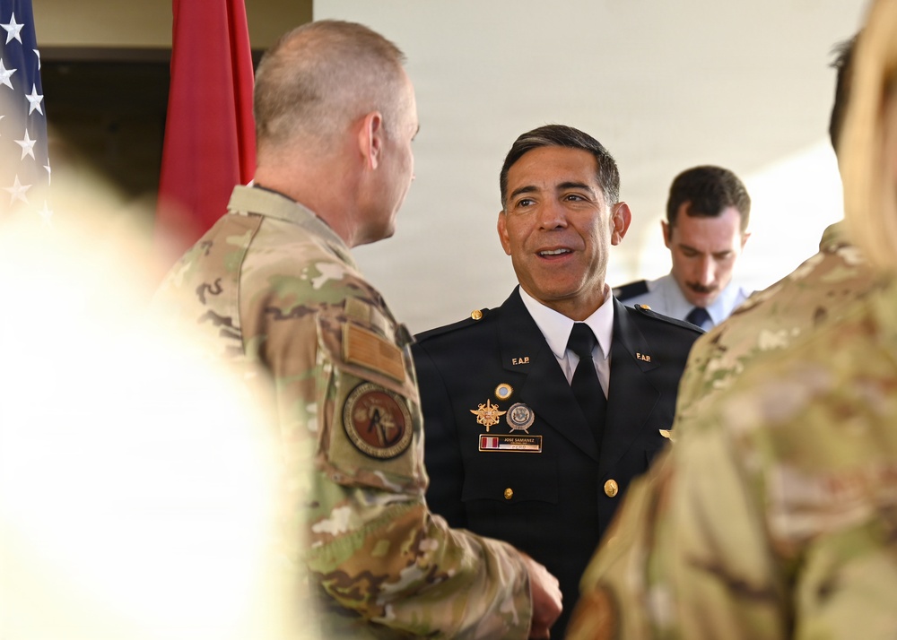 Peruvian FLO receives Air Force Medal
