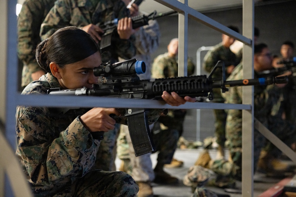 Desert Hot Springs High School JROTC visits the Combat Center