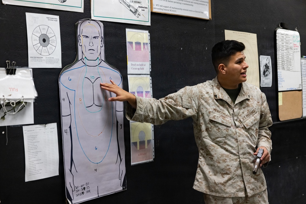 Desert Hot Springs High School JROTC visits the Combat Center