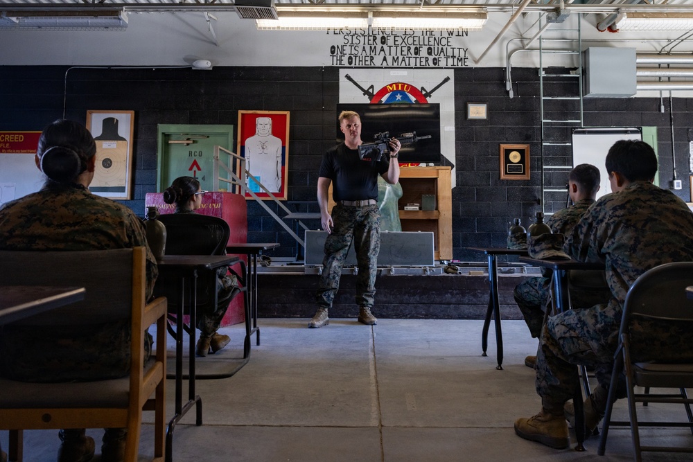 Desert Hot Springs High School JROTC visits the Combat Center