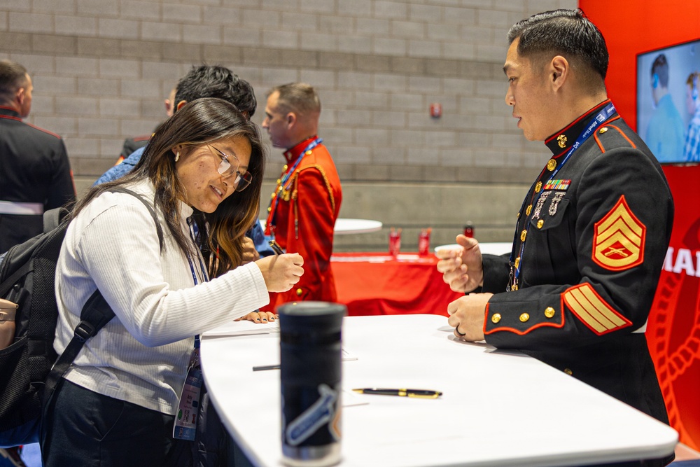 Marine Corps Musicians at Chicago's Midwest Clinic