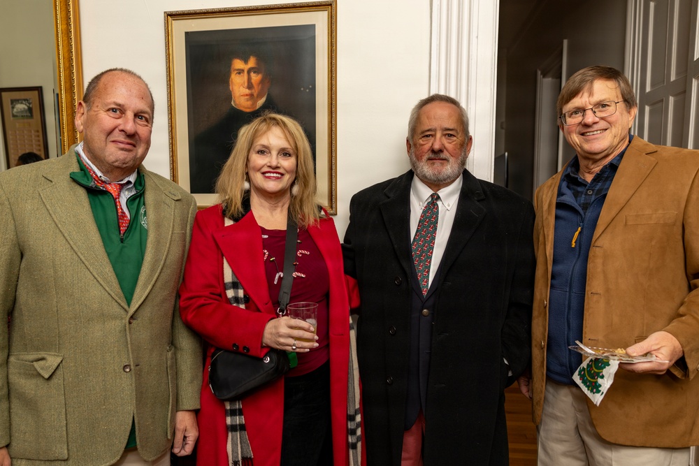 Marine Forces Reserve and Marine Forces South Commander hosts annual Christmas Party