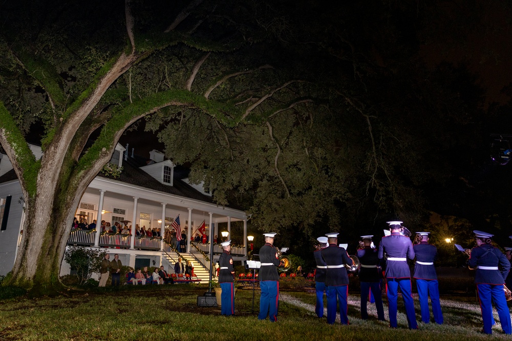 Marine Forces Reserve and Marine Forces South Commander hosts annual Christmas Party