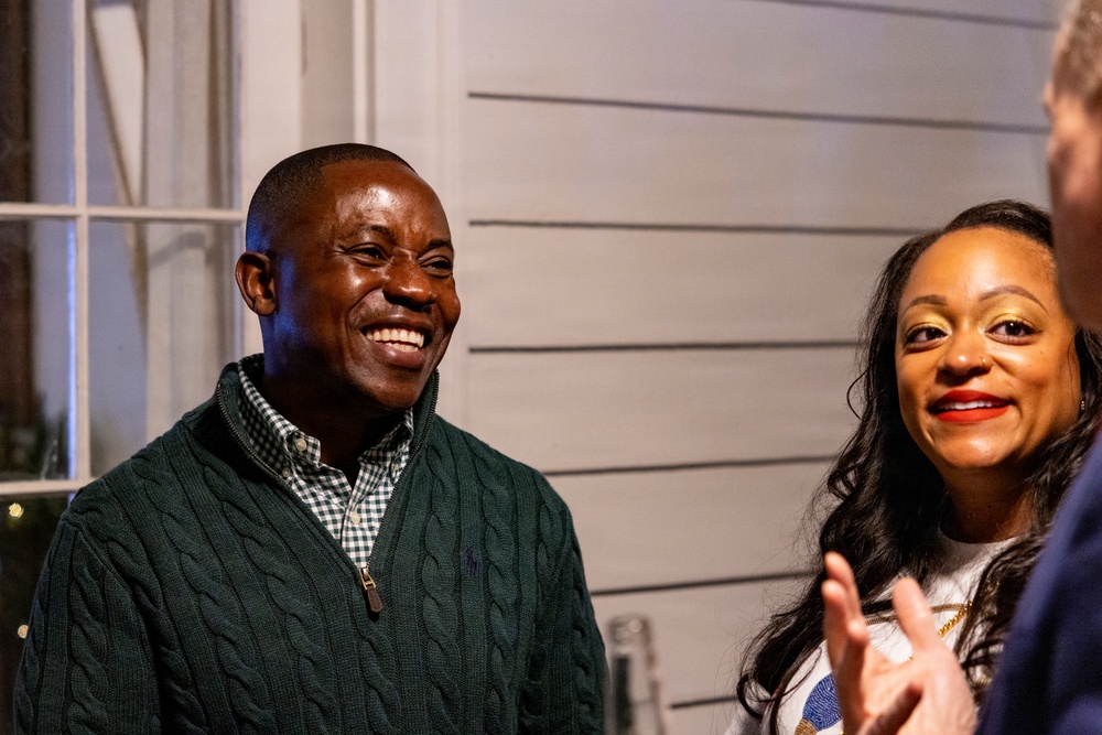 Marine Forces Reserve and Marine Forces South Commander hosts annual Christmas Party