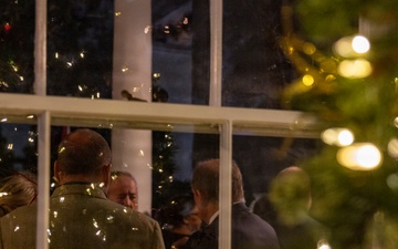 Marine Forces Reserve and Marine Forces South Commander hosts annual Christmas Party